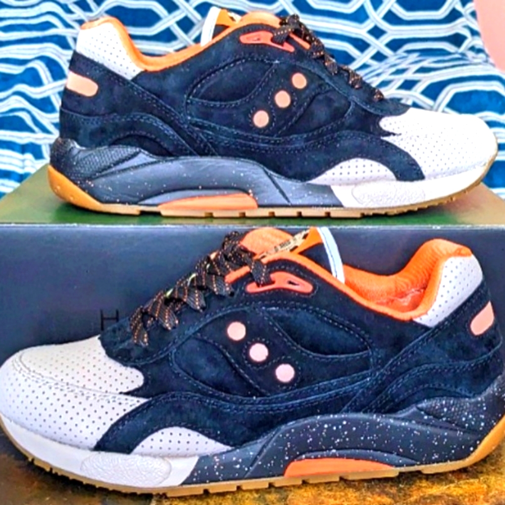 Feature Las Vegas x Saucony G9 Shadow 6 sz 8.5 Limited Edition Collab Unique